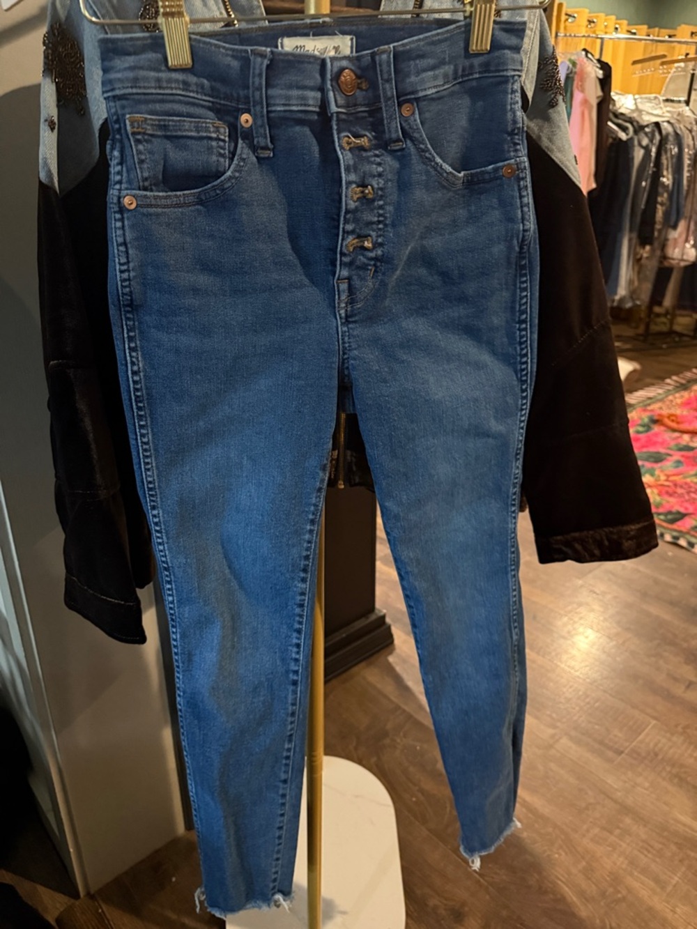Madewell Dark Blue Denim Jeans